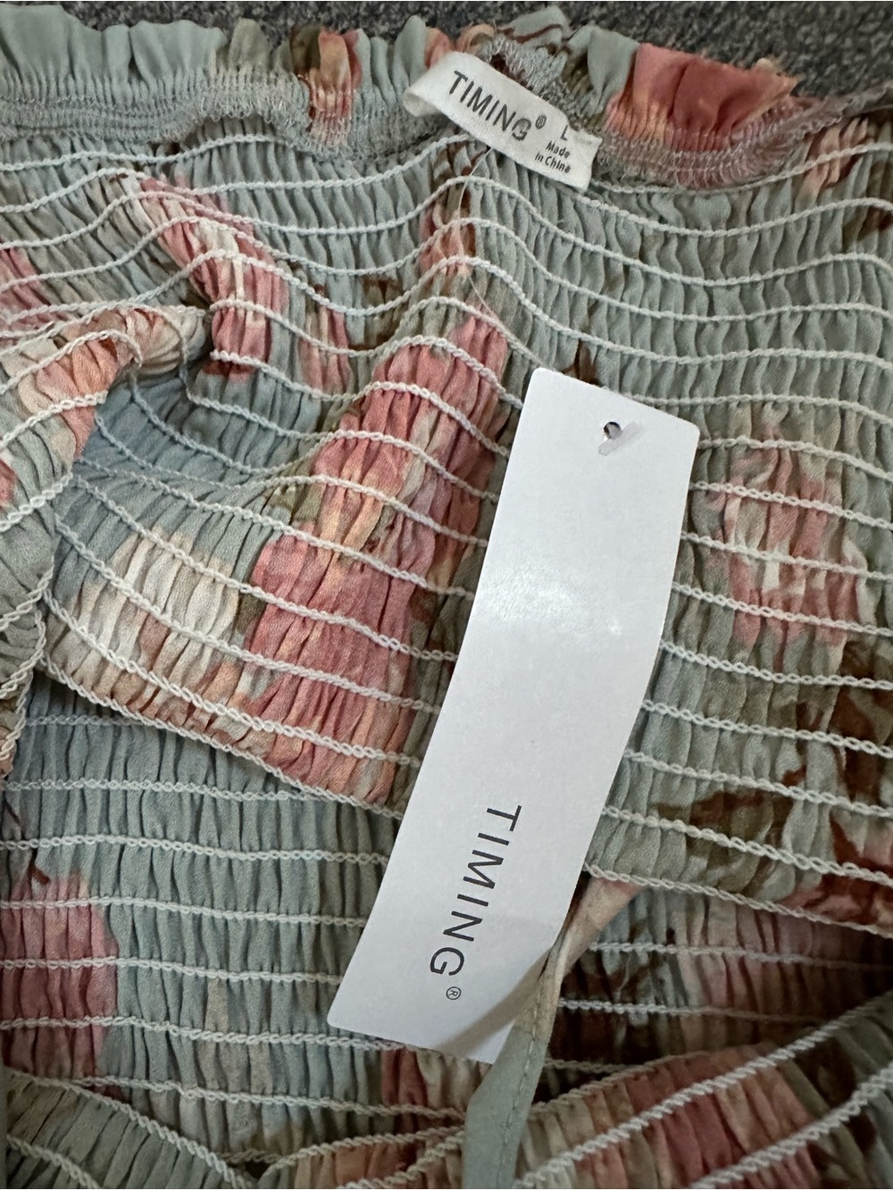 NWT Floral Dress- Large - Picture 9 of 11